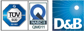 ISO 9001:2008 UKAS Certified by NQA, UK.